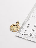 14k Gold Pendant - Virgin Mary