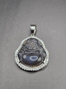 Sterling Silver 925 Pendant - Buddha