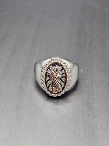 Sterling Silver 925 Ring - San Judas