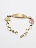 14k Gold Bracelet - Hello Kitty