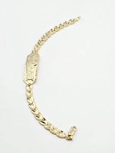 14k Gold Bracelet - San Judas