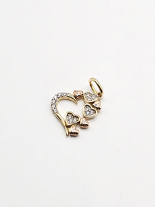 14k Gold Pendant - Heart