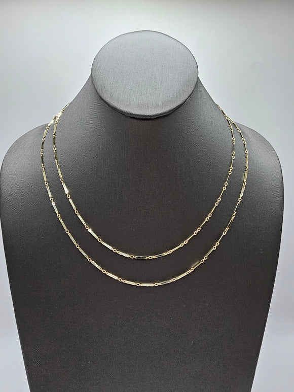 14k Gold Necklace - Fashion Necklace