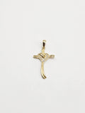 14k Gold Pendant - Cross