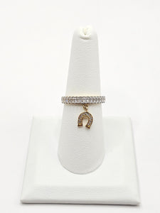 14K Gold Ring - Horseshoe