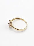 14K Gold Ring - Red Clover