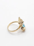 14K Gold Ring - Bear