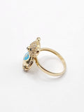 14K Gold Ring - Bear