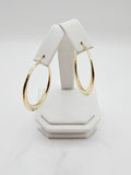 14K Gold Earrings - Huggie Hoops