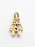 14k Gold Pendant - Bear