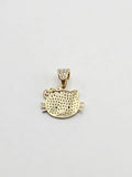 14k Gold Pendant - Hello Kitty