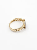 14K Gold Ring - Initial Letter "K"