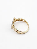 14K Gold Ring - Initial Letter "W"