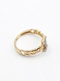 14K Gold Ring - Initial Letter "I"