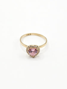 14K Gold Ring - Heart