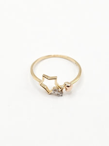 14K Gold Ring - Star