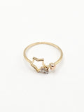 14K Gold Ring - Star