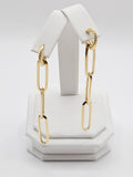 14K Gold Earrings - Drop Earrings