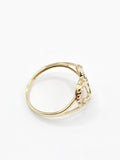 14K Gold Ring - Initial Letter F