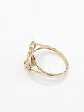 14K Gold Ring - Initial Letter F