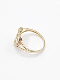 14K Gold Ring - Initial Letter P