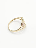 14K Gold Ring - Initial Letter S