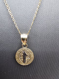 14k Gold Chain w/pendant - San Benito