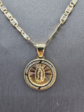 14k Gold Chain w/pendant - Virgin Mary