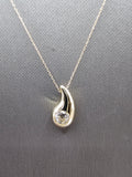 14k Gold Necklace - Teardrop