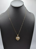 14k Gold Necklace - Heart