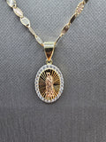 *Special Set* 14k Gold Chain w/pendant - Virgin Mary