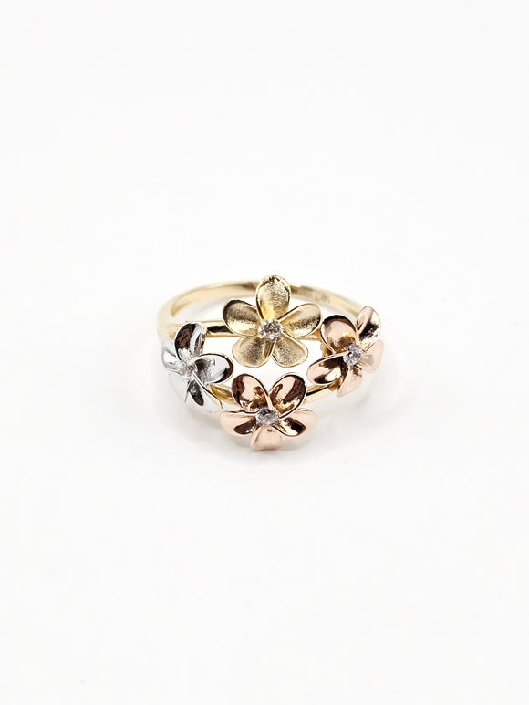 14K Gold Ring - Flower