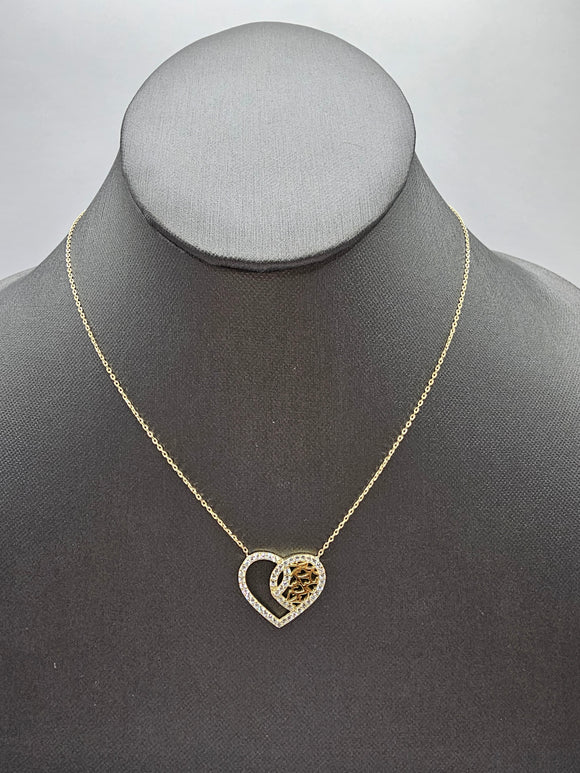 14k Gold Necklace - Heart