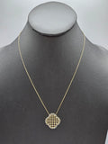 14k Gold Necklace - Clover