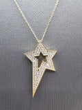 14k Gold Necklace - Shooting Star