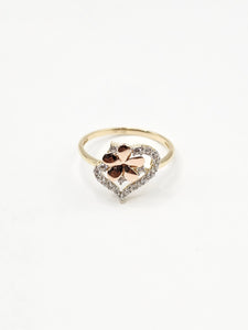 14K Gold Ring - Heart