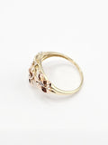 14K Gold Ring - Flowers