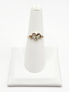 14K Gold Ring - Heart