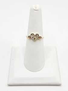 14K Gold Ring - Heart