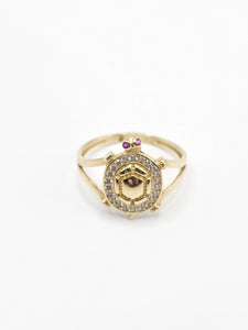 14K Gold Ring - Turtle