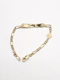 14k Gold Bracelet - Virgin Mary