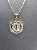 14k Gold Chain w/pendant - San Benito