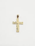 14k Gold pendant - Cross