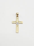 14k Gold pendant - Cross