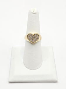 14K Gold Ring - Heart