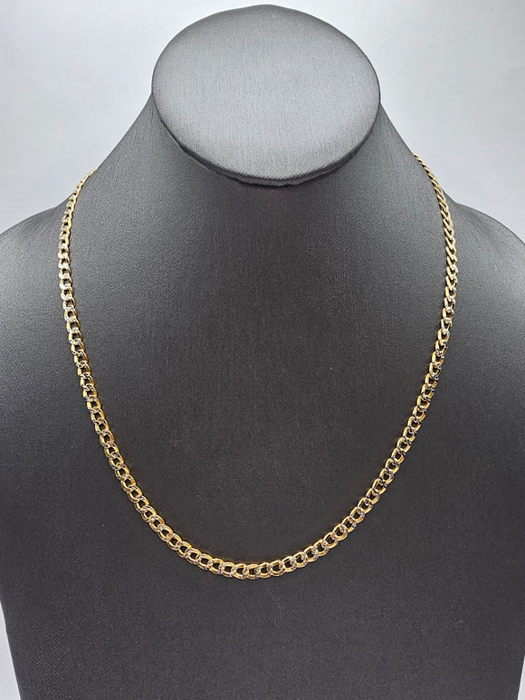 14k Semi-Solid Gold Chain