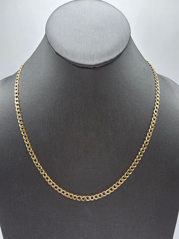 14k Semi-Solid Gold Chain