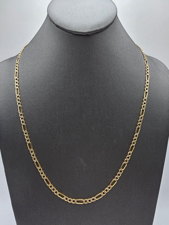 14k Semi-Solid Gold Chain