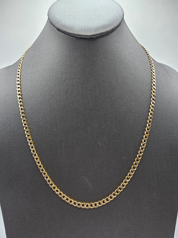 14k Semi-Solid Gold Chain