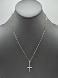 *Special Set* 14k Gold Chain w/pendant - Cross